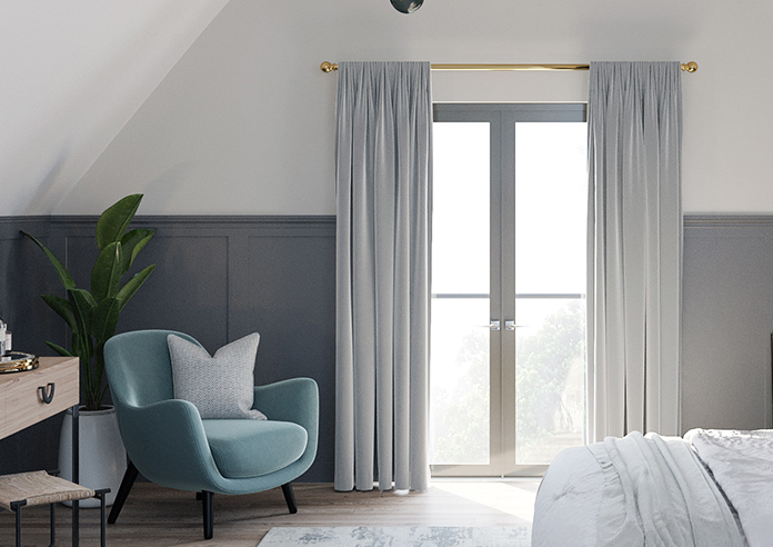 Belgravia, Steel - Made to Measure Curtains - Image 3